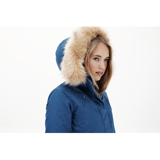 Ladies Nordic Parka, HHL, Denim Blue S (Heringbone)