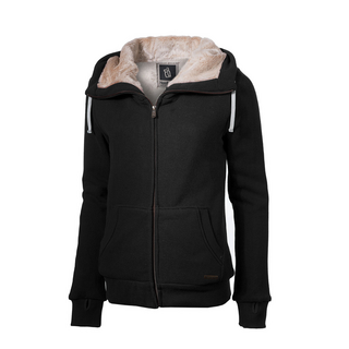Ladies furry Hoody (zip up), different colors