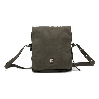 PURE Vegan, Umhngetasche medium, HV 0001, khaki