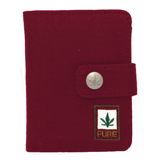 PURE Geldtasche mit Knopf-Verschluss, 10x2x12,