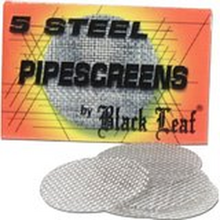 Stahlsiebe 20.0 mm, Heftchen zu 5 Stk, Black Leaf, rot,...