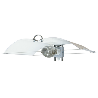 Reflektor Adjust-A-Wing Defender small, white, inkl. Fassung und Spreader