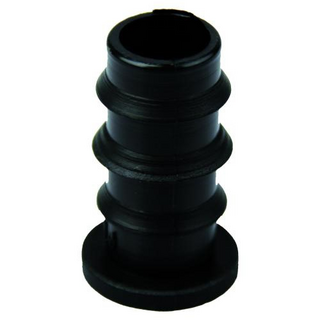 PE-Endstopfen 16mm PE Rohr, schwarz, nicht schraubbar