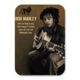 Sticker 68x96mm, Bob Marley - Acoustic Guitar