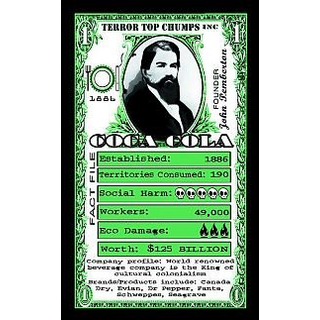 Terror Top Chumps Corporations, Kartenspiel, 32...