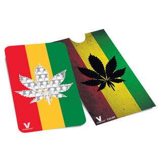 Grinder Card, Rasta Leaf