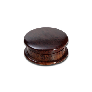 Grinder Rosenholz, poliert, dm 35, h 21mm Stahlstifte