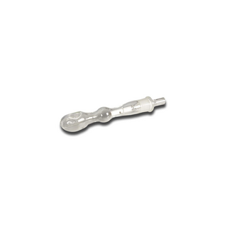 Glaspfeife 17,5cm, 2-tlg, für 8mm Aktivkohlefilter,...