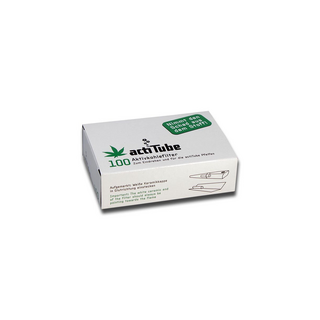 Acti Tube (Tune), Aktivkohlefilter Ø 8mm, 100er Pack