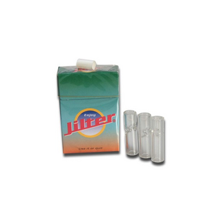 Jilter pipe Glas-Mundstücke/Eindrehfilter, 3er Set, inkl...