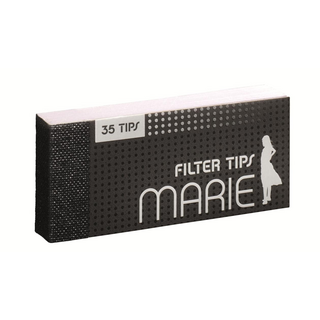 Filtertips MARIE breit, 35 Blatt perforiert, VP 24 stk