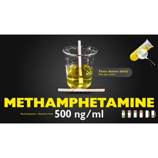 Urin Streifentest Methamphetamine - normal oder sensitiv...
