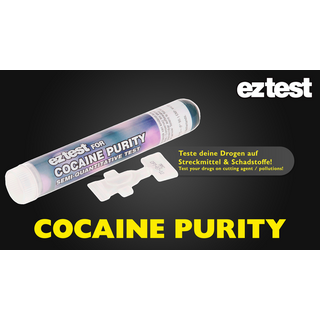EZ Test Cocain purity, REINHEITSTEST