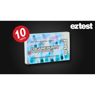 10 x EZ Test Cocaine purity