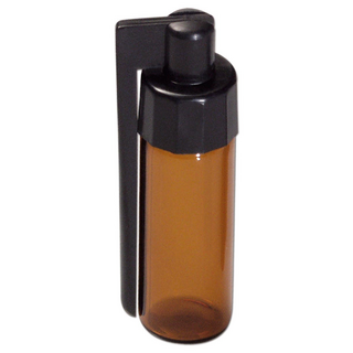 Flasche mit Klapp-Lffel sw. 55 mm, gro