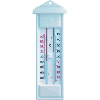 Max / Min Thermometer-Hauschen, analog