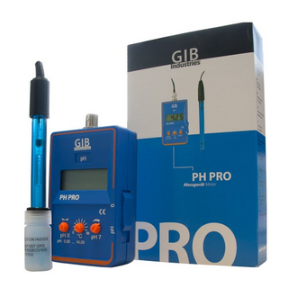 GIB pH-Pro-Meter, für Flüssigkeiten, mit Gel-Elektrode