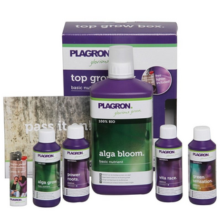 Plagron Top Grow Box Natural (0,1l  Alga W., 1l Alga B., 0,1l Gr. Sens., 0,1l Roots, 0,1l Vita Race)