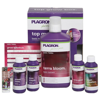 Plagron Top Grow Box Terra (0,1l T-Grow, 1l T-Bloom, 0,1l Gr. Sens, 0,1l Power Roots, 0,1l Pure Enzyme)