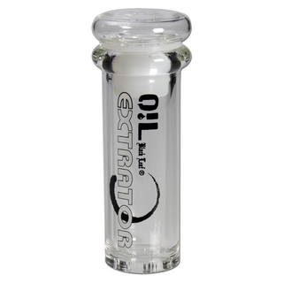 Glas-Extraktor Oil-BlackLeaf, Small, ca 6g, 130x40mm, WS 6mm