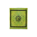 Wandtuch XL 210x240cm, Sun gr�n/gelb