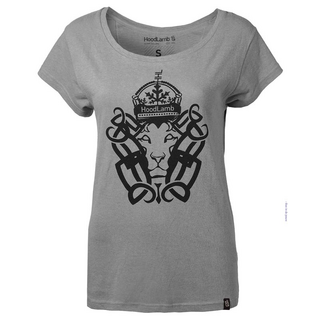 Ladies Hoodlion Shirt steele XL