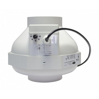 Ufo Ventilator CAN RKW100L, 270 m3/h, stufenlos regelbar, mit Thermostat