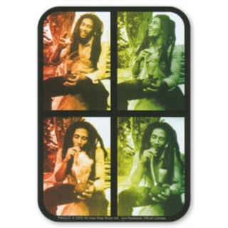 Sticker 68x96mm, Bob Marley - Quarters