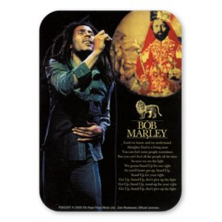 Sticker 68x96mm, Bob Marley - Haile Selasse