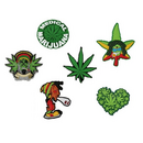 Rubber-Magnets, div Cannabis Designs