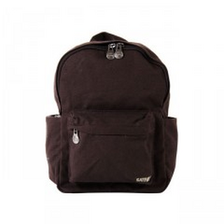 SATIVA Collection, small Hemp Backpack brown