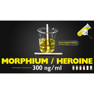 Urin Streifentest Morphium - normal oder sensitiv (300/100ng/ml)