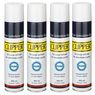 Clipper Isobutan-Gas Nachfüllflasche 12-fach gefiltert,...