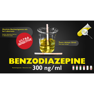 Urin Streifentest Benzodiazepine (300ng/ml)