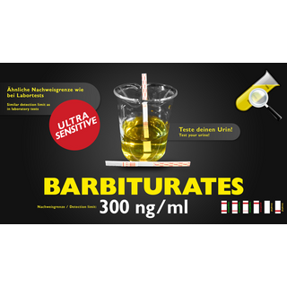 Urin Streifentest Barbiturate sensitiv (300ng/ml)