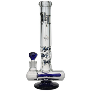 BL SubSee Bong, 9mm, Quer-Perco + Ice, Rundfuss