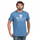 Mens T-Shirt Sea Shepherd bright blue - white print, S