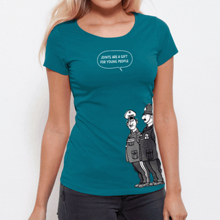 Ladies T-Shirt MOFF Joints are a gift for young people