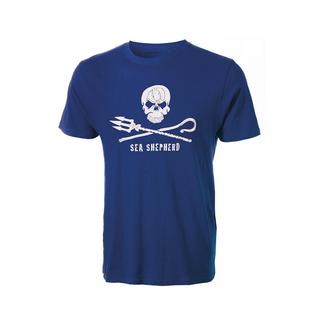 Mens T-Shirt Sea Shepherd electric blue M