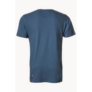 Mens Hoodlamb T-Shirt Escher M indian blue