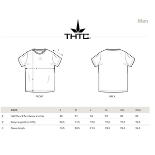 THTC Mens Tee, Dictators organic cotton, white, XL