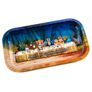 Rolling Tray Metall Alice Tea Party M, ca. 27x16x1cm