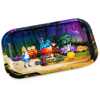Rolling Tray Metall Alice Forest M, ca. 27x16x1cm