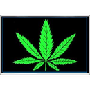 Poster Blacklight Filz Leaf (#928)