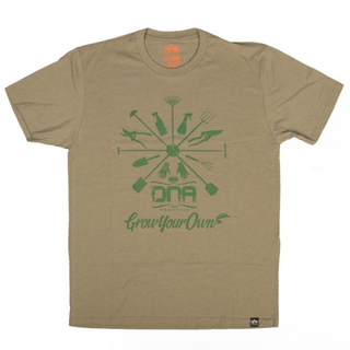 T-Shirt DNA Genetics, Garden Tools olive/green M