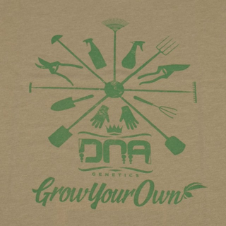 T-Shirt DNA Genetics, Garden Tools olive/green M