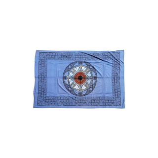 Wandtuch 140 x 220, Celtic Circle blau