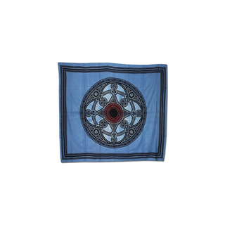 Wandtuch XL 210x240cm, Circle blau (Celtic Circle)