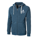 Mens Zip Up Hoody, SEA SHEPHERD, blue fleck S
