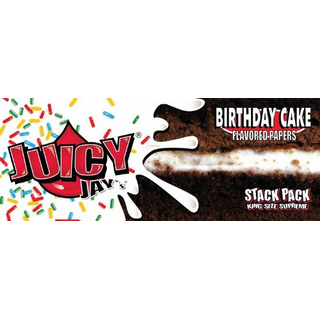 Geschmackspapes Juicy Jay Kingsize slim, birthday cake